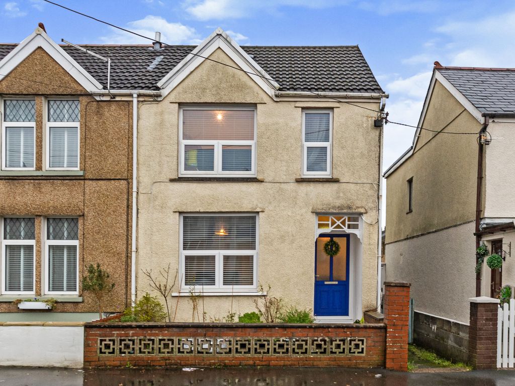 3 bed semi-detached house for sale in Frampton Road, Gorseinon, Swansea SA4, £150,000