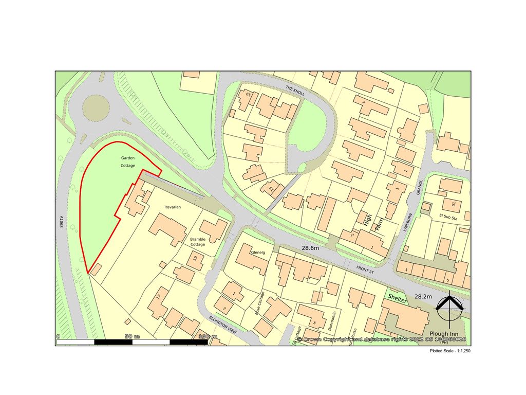Land for sale in Ellington, Morpeth NE61, £200,000