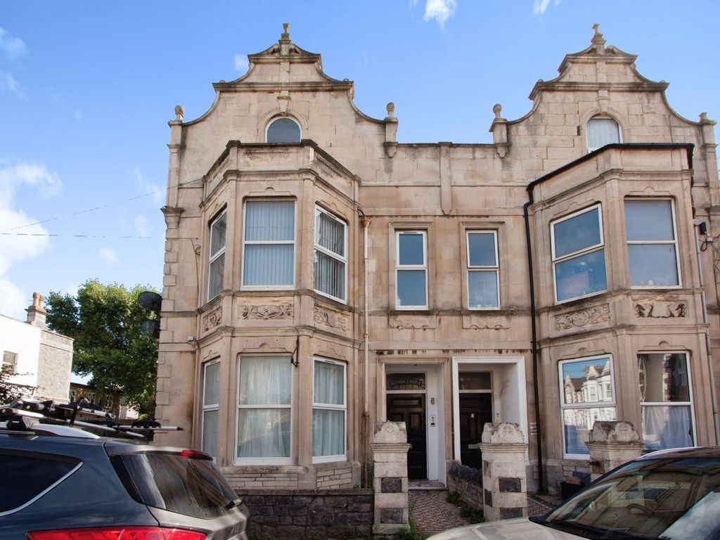 1 bed flat for sale in 10 Clifton Road, Weston-Super-Mare BS23, £130,000