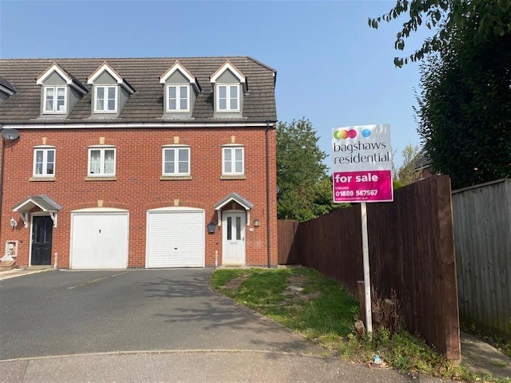 3 bed town house for sale in Woodland Drive, Rocester, Uttoxeter ST14, £240,000