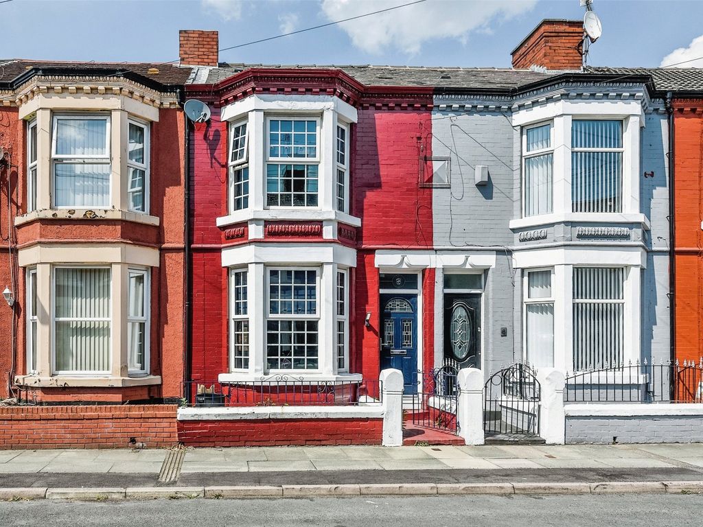 3 bed terraced house for sale in Hornby Road, Bootle L20, £120,000