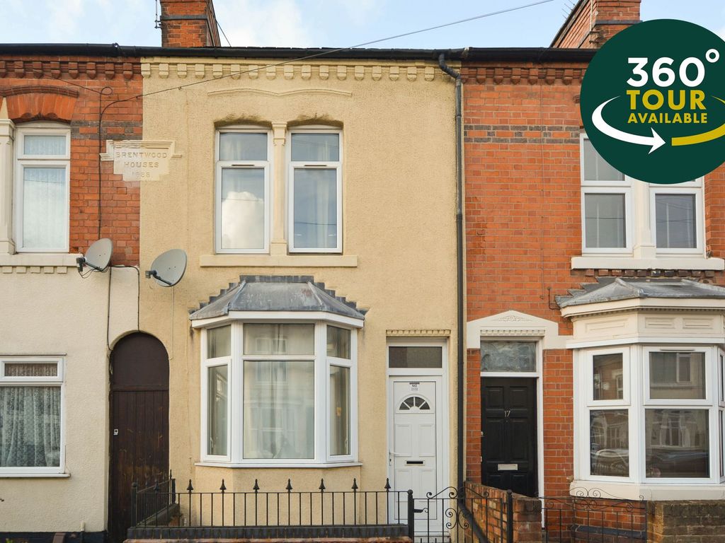 2 bed terraced house for sale in Sylvan Street, Newfoundpool, Leicester LE3, £175,000
