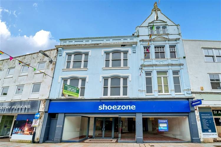 Retail premises for sale in 20-22 Fore Street, St. Austell PL25, £185,000