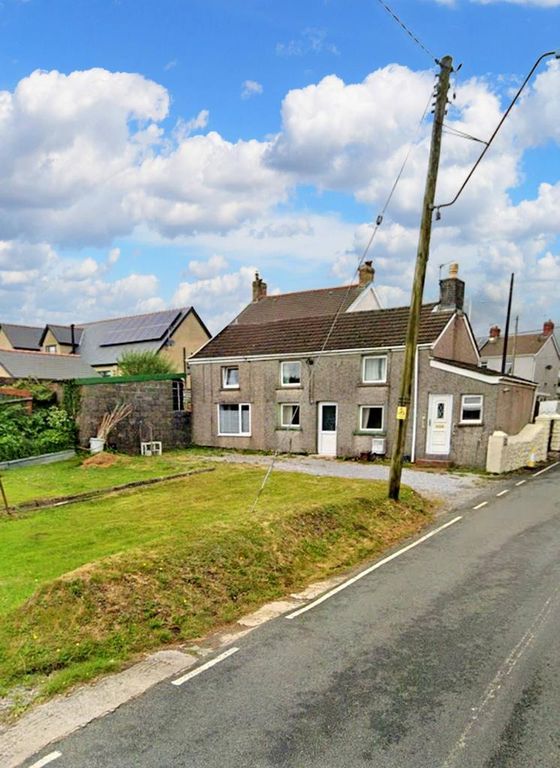 2 bed semi-detached house for sale in Cefn Cross, Cefn Cribbwr CF32, £130,000