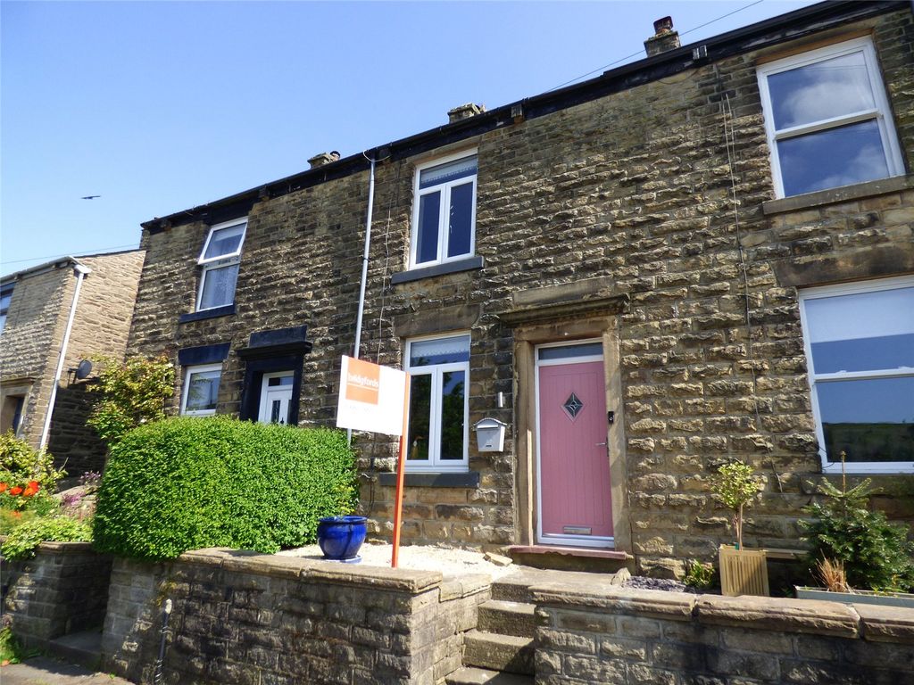 2 bed terraced house for sale in New Mills Road, Birch Vale, High Peak SK22, £225,000