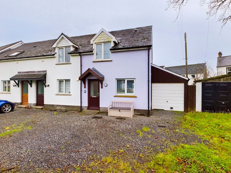 2 bed end terrace house for sale in Innisfree Cottages, The Green, Llansteffan SA33, £210,000