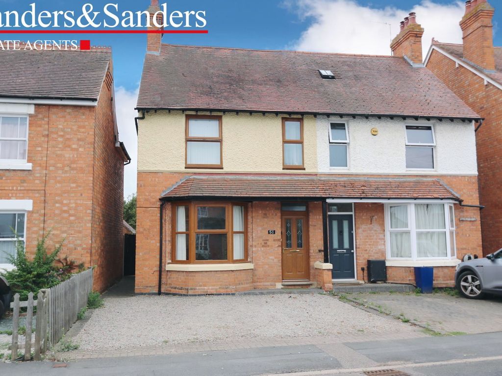3 bed semi-detached house for sale in Victoria Road, Bidford-On-Avon, Alcester B50, £329,500