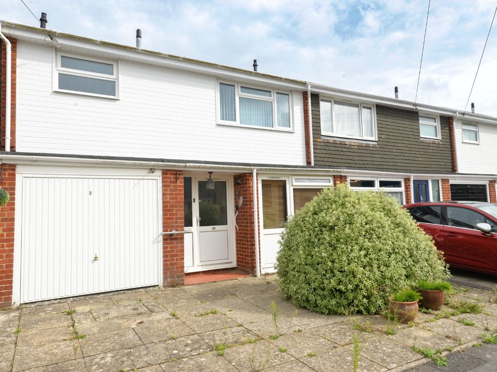 3 bed terraced house for sale in Norris Gardens, New Milton BH25, £338,500