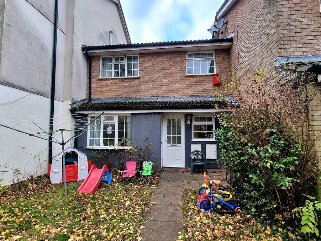2 bed terraced house for sale in Bishop Hannon Drive, Fairwater, Cardiff CF5, £169,950