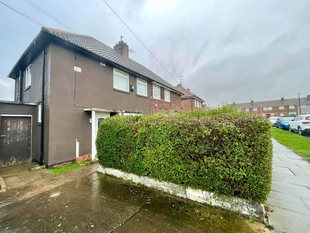 2 bed semi-detached house for sale in Grantley Avenue, Middlesbrough TS3, £69,950