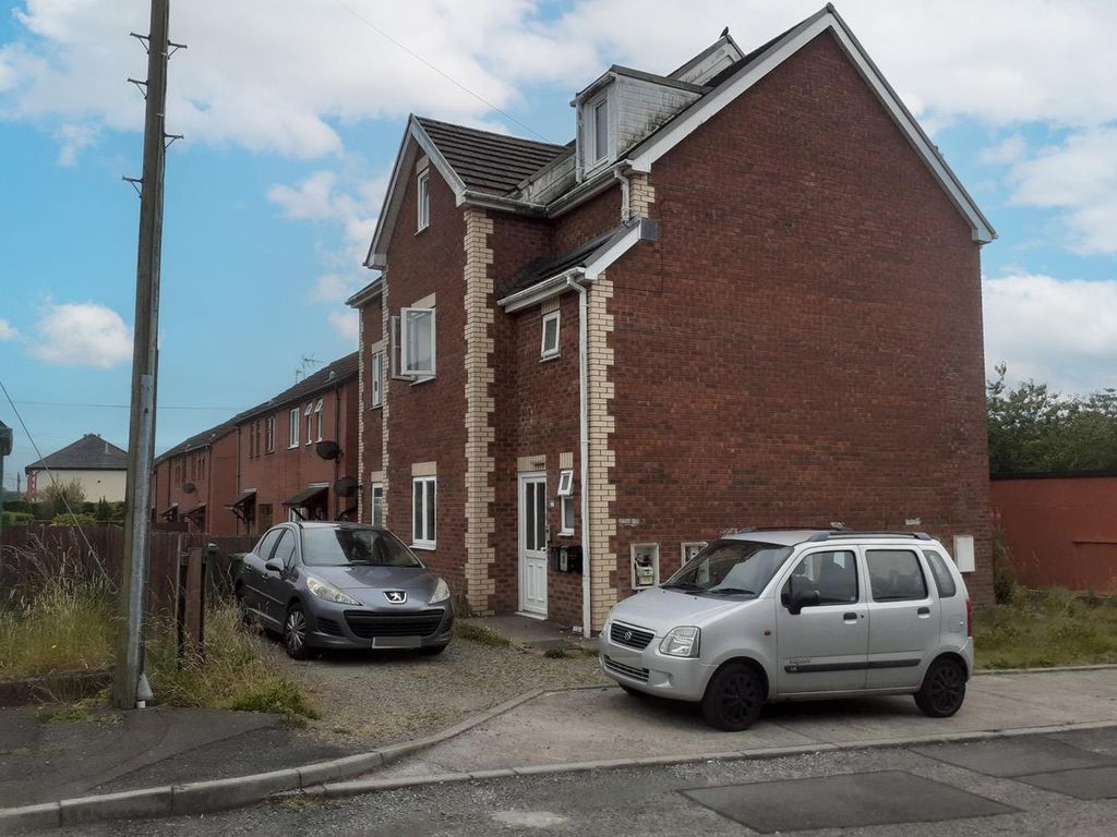 2 bed block of flats for sale in Commercial Street, Aberbargoed, Bargoed CF81, £235,000