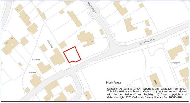 Land for sale in Hillcrest, Shortlanesend, Truro TR4, £85,000