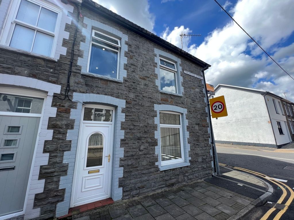 3 bed end terrace house for sale in Primrose Street, Tonypandy -, Tonypandy CF40, £179,500