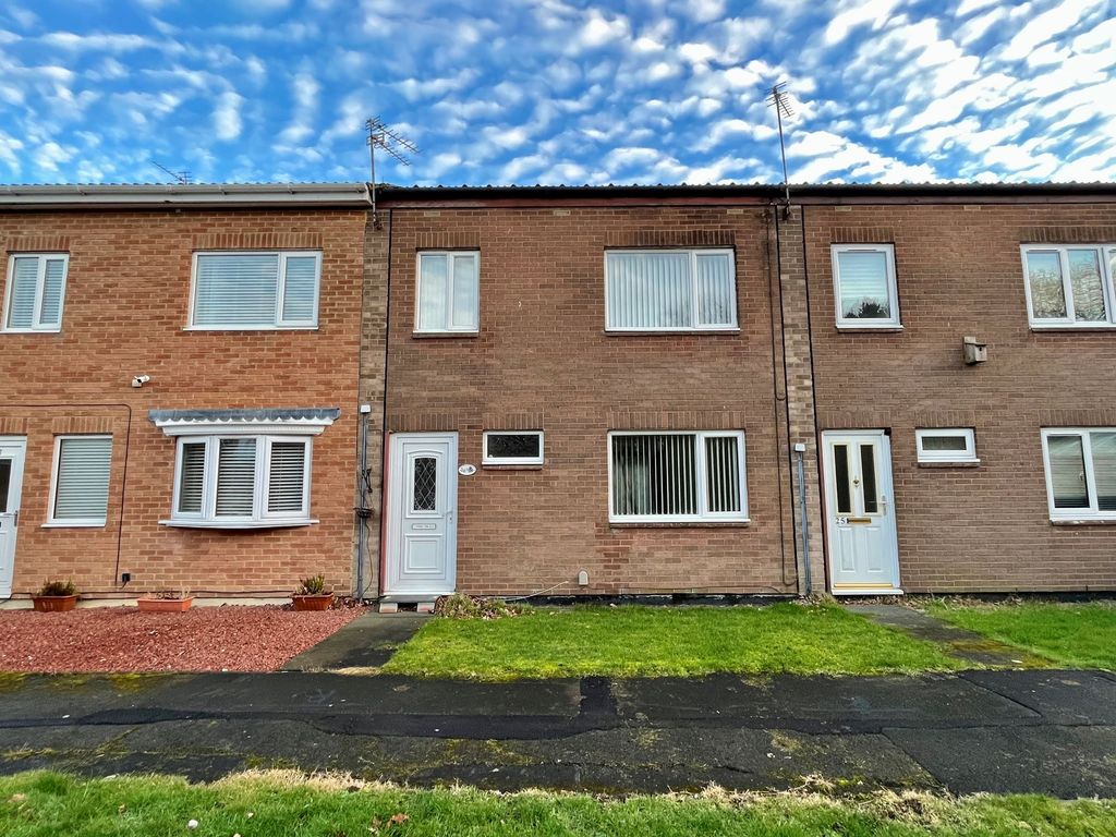 3 bed terraced house for sale in Adrian Place, Peterlee SR8, £79,995