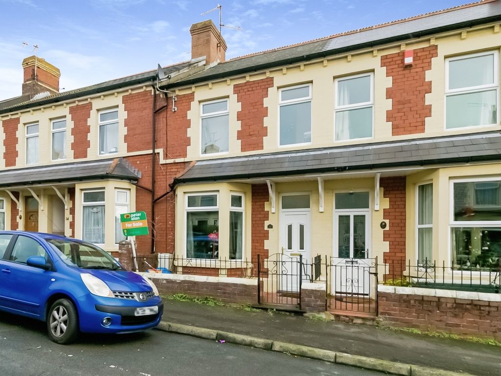 3 bed terraced house for sale in Lower Morel Street, Barry CF63, £175,000