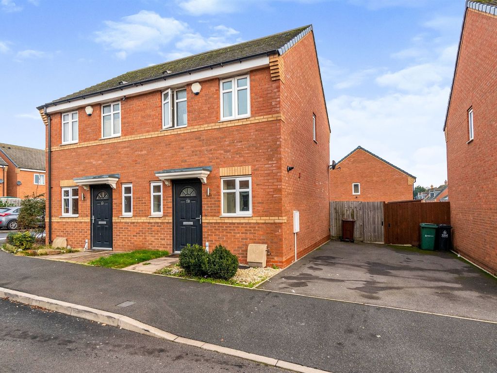 2 bed semi-detached house for sale in Shropshire Close, Walsall WS2, £190,000