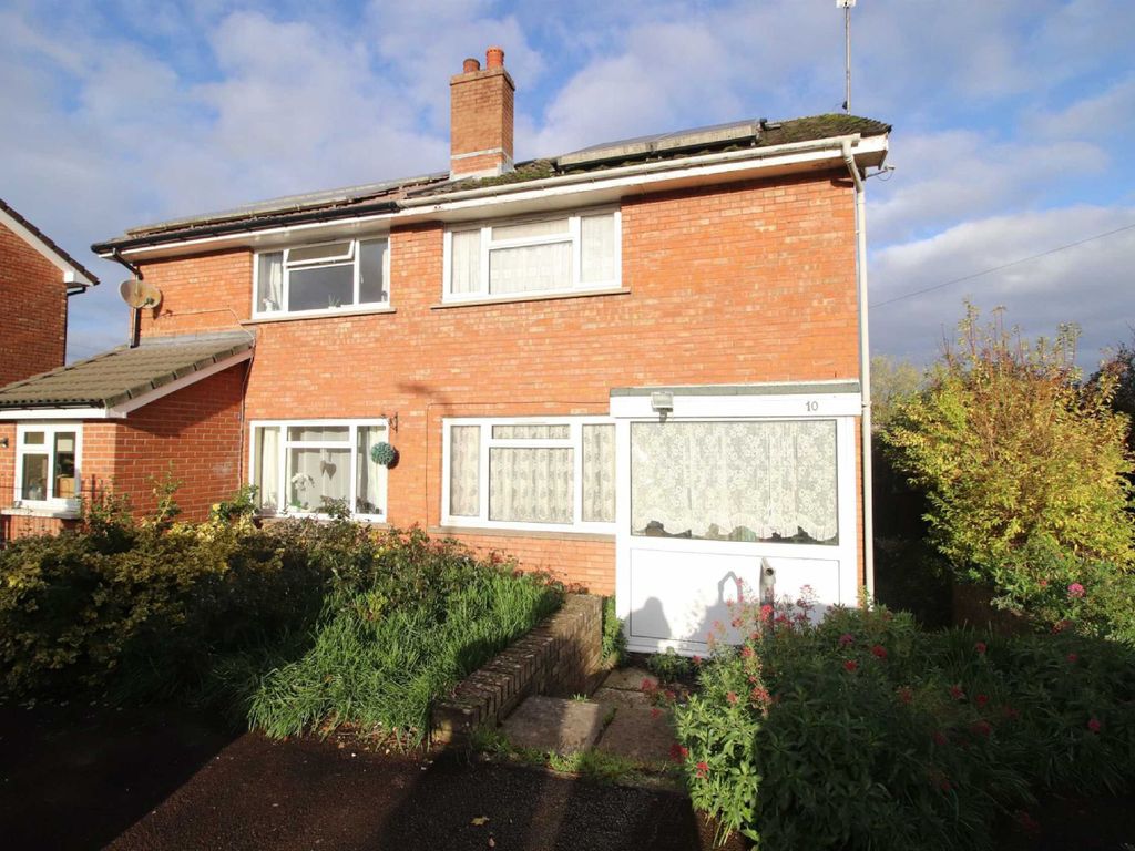 2 bed semi-detached house for sale in Charles Road, Monmouth, Monmouthshire NP25, £160,000