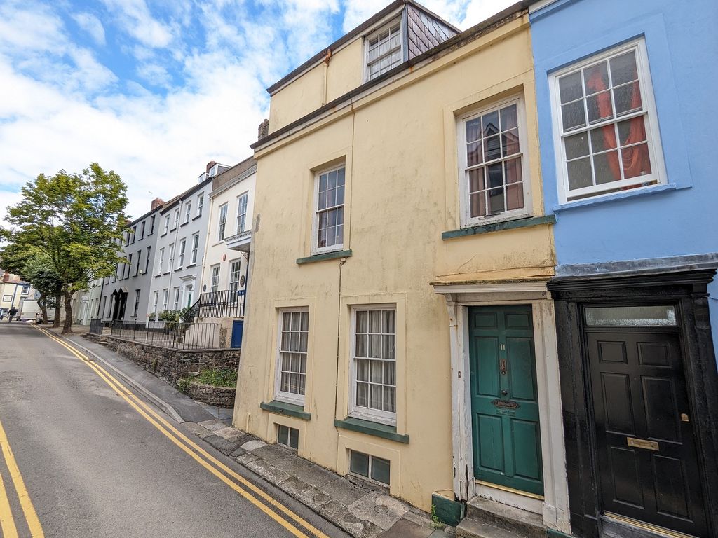 4 bed terraced house for sale in Quay Street, Carmarthen, Carmarthenshire. SA31, £249,995