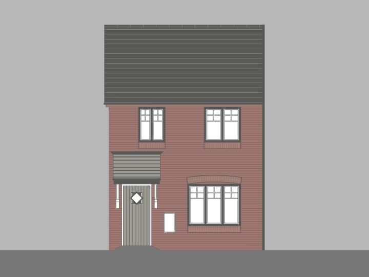 2 bed terraced house for sale in Plot 280, The Green, Shirley, Solihull B90, £116,000