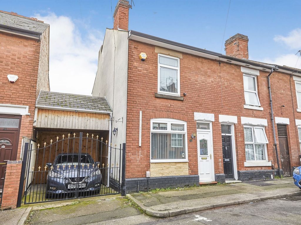 3 bed terraced house for sale in Chatham Street, Pear Tree, Derby DE23, £160,000