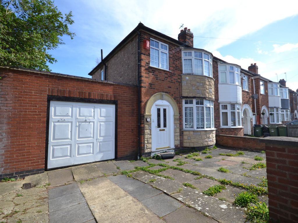 3 bed semi-detached house for sale in Braunstone Close, Braunstone, Leicester LE3, £240,000