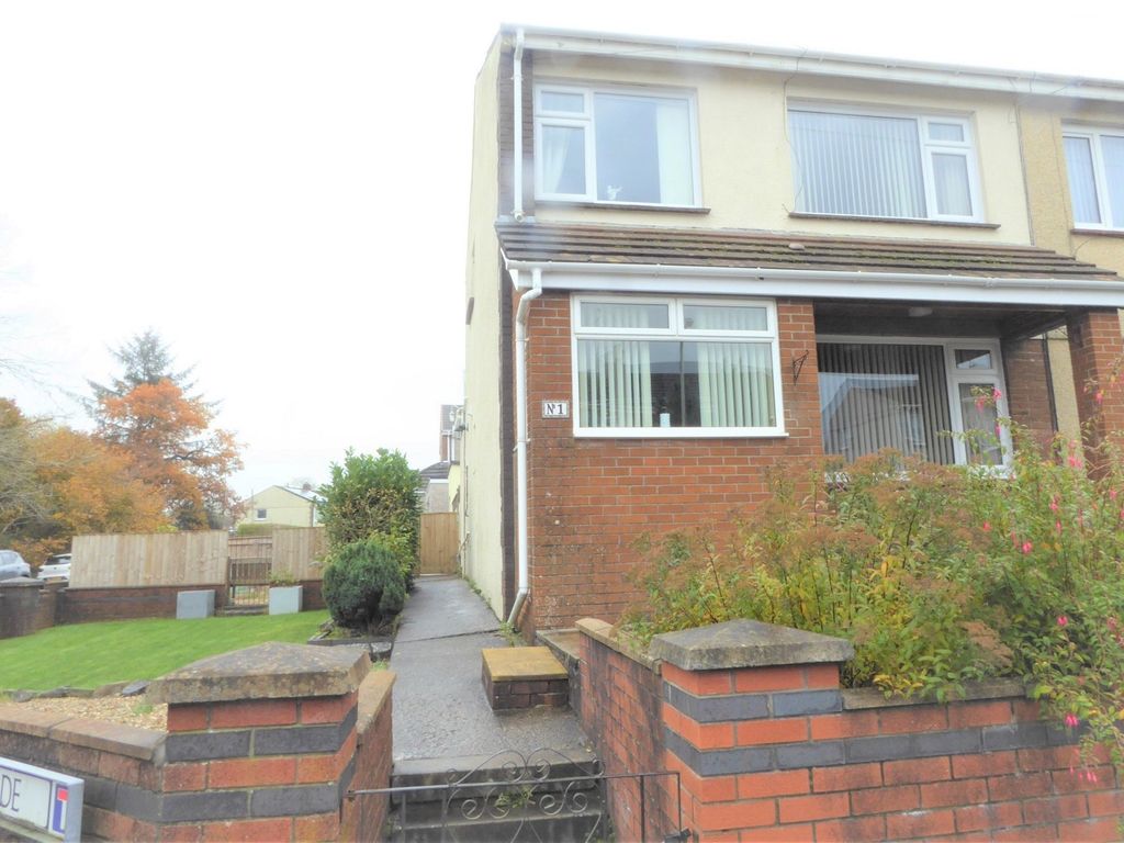 3 bed semi-detached house for sale in The Glade, Bryncethin, Bridgend. CF32, £224,995