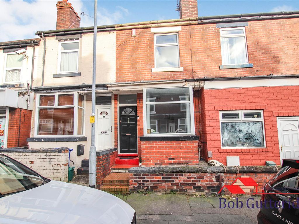 2 bed terraced house for sale in Oxford Road, Basford, Newcastle ST5, £119,950