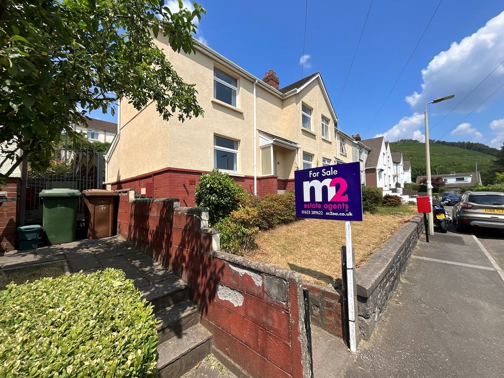3 bed semi-detached house for sale in Sunnybank Terrace, Machen, Caerphilly CF83, £170,000