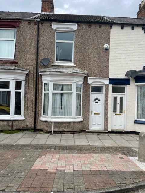 2 bed terraced house for sale in Finsbury Street, Middlesbrough TS1, £69,900