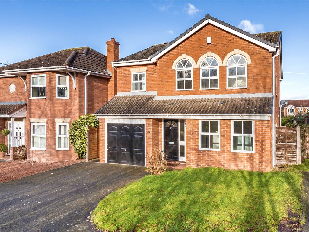 4 bed detached house for sale in Monet Close, Telford, Shropshire TF5, £300,000