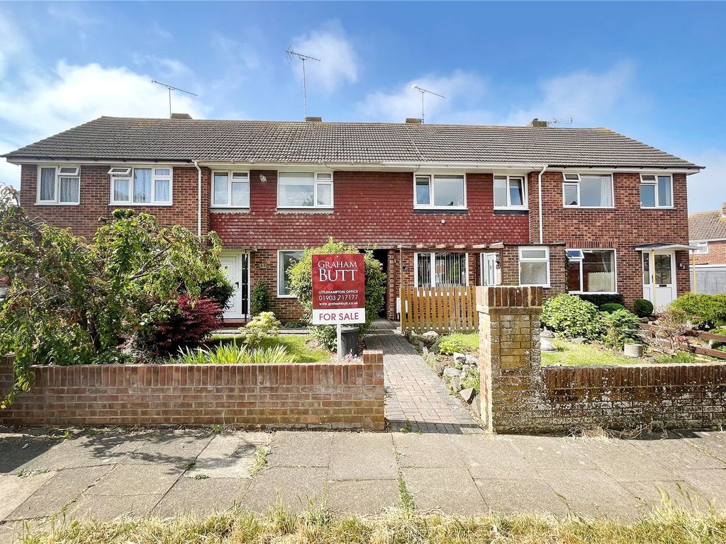 3 bed terraced house for sale in Sussex Street, Wick, Littlehampton, West Sussex BN17, £260,000