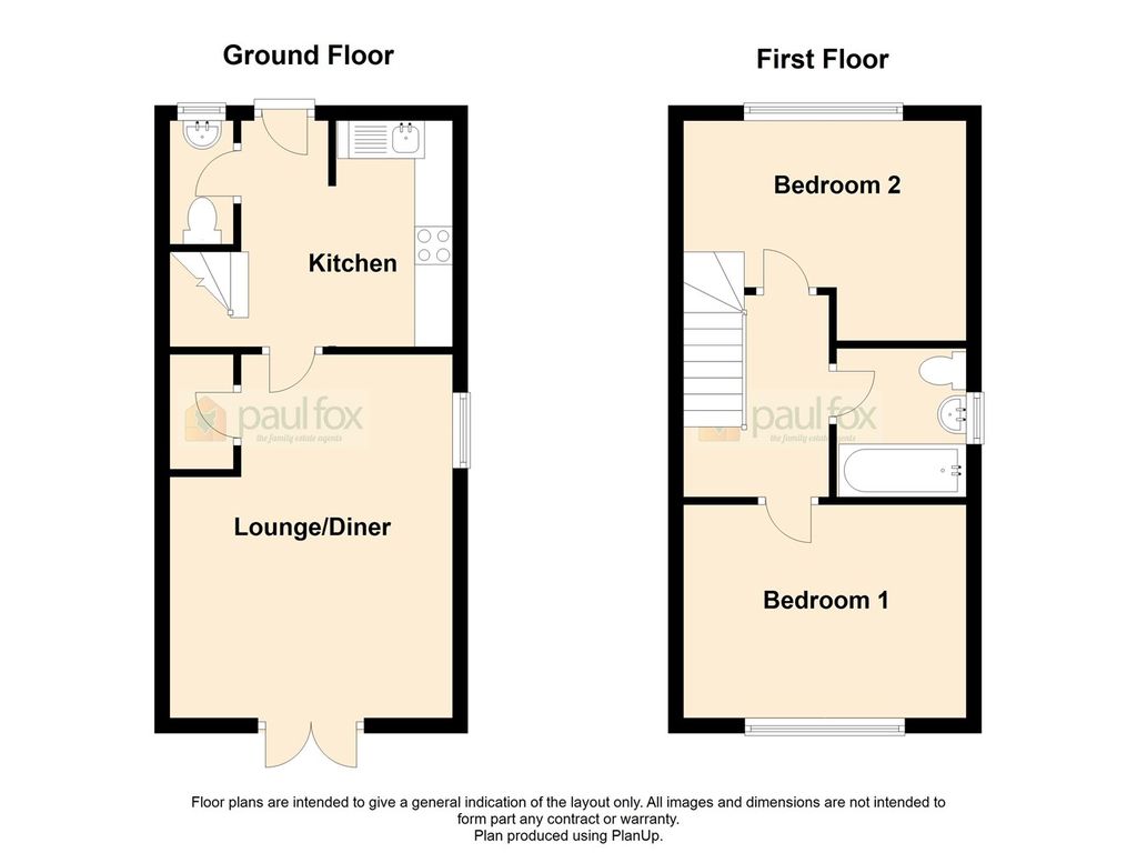 2 bed terraced house for sale in The Rookery, Gainsborough DN21, £57,500