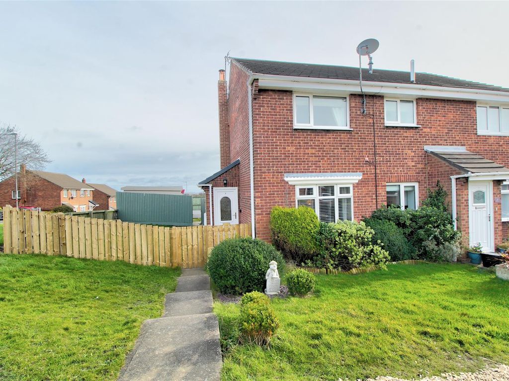 1 bed semi-detached house for sale in Manor Hall Close, Seaham, County Durham SR7, £110,000