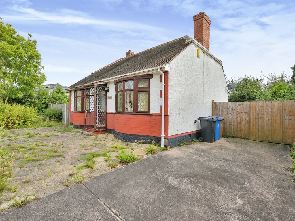 2 bed detached bungalow for sale in Littleover Crescent, Littleover, Derby DE23, £160,000