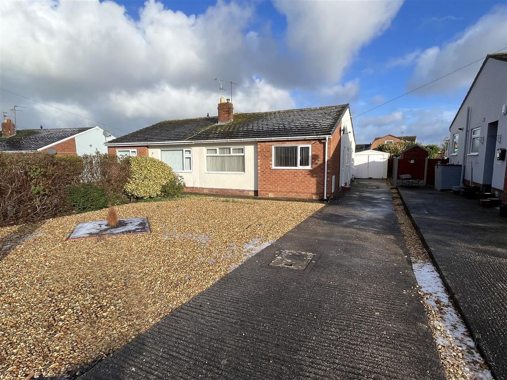 2 bed semi-detached bungalow for sale in Coed Masarn, Abergele, Conwy LL22, £175,000