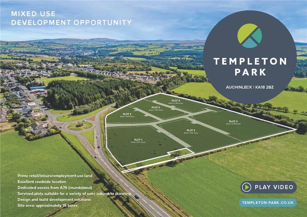 Industrial for sale in Templeton Park, Auchinleck KA18, Non quoting