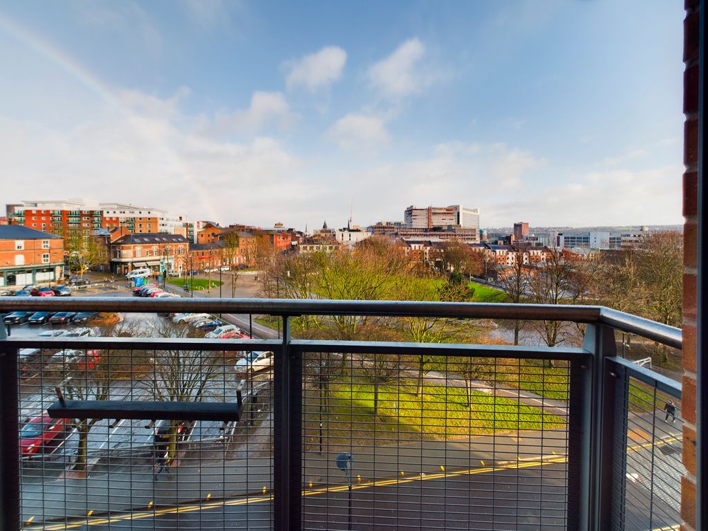 1 bed flat for sale in West One Panorama, 18 Fitzwilliam Street, City Centre, Sheffield S1, £100,000