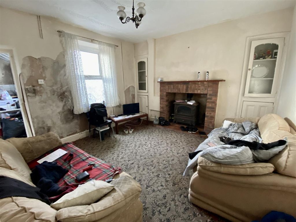 2 bed semi-detached house for sale in Neuadd Road, Gwaun Cae Gurwen, Ammanford SA18, £97,000