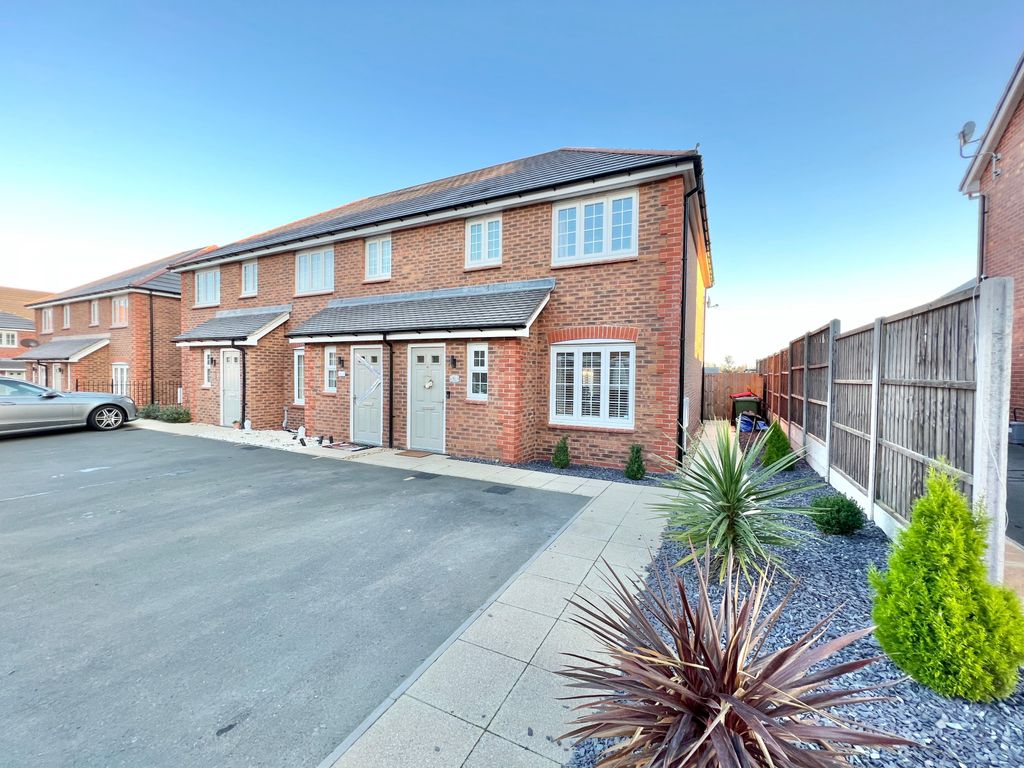 3 bed semi-detached house for sale in Hall Meadow, Wellington, Wellington TF1, £220,000