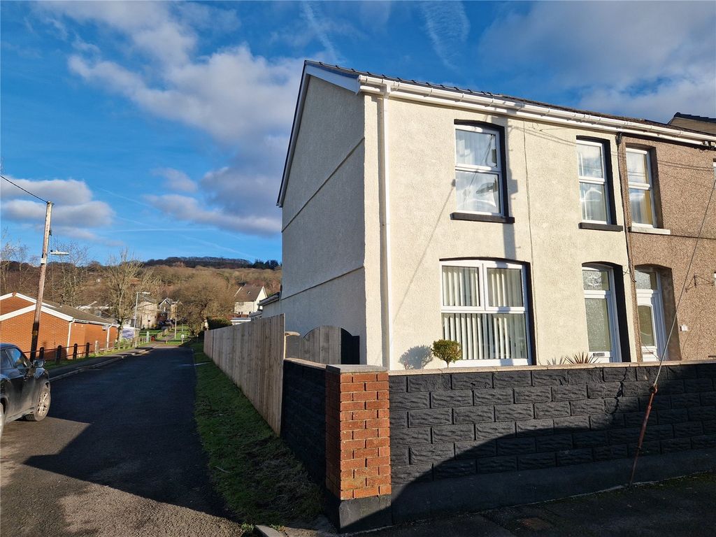 3 bed semi-detached house for sale in Woodland Road, Crynant, Neath Port Talbot SA10, £160,000