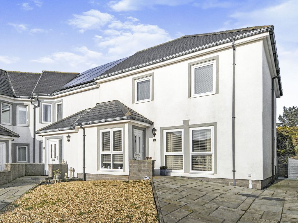 3 bed end terrace house for sale in Chalet Road, Portpatrick, Stranraer, Wigtownshire DG9, £210,000