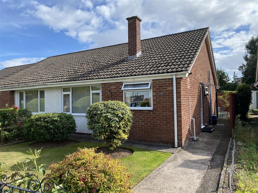 2 bed semi-detached bungalow for sale in Mill Lane, Caldicot NP26, £225,000