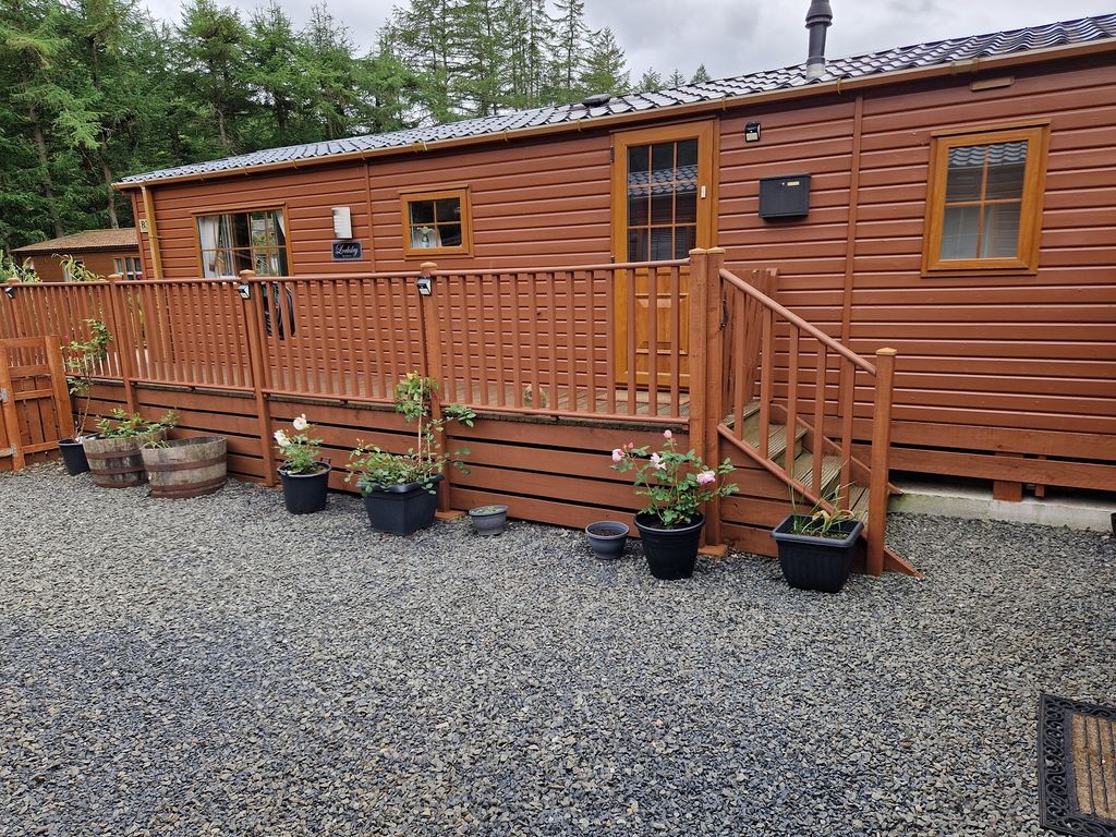 3 bed lodge for sale in Rowan View, Glendevon Country Park, Dollar FK14, £94,000