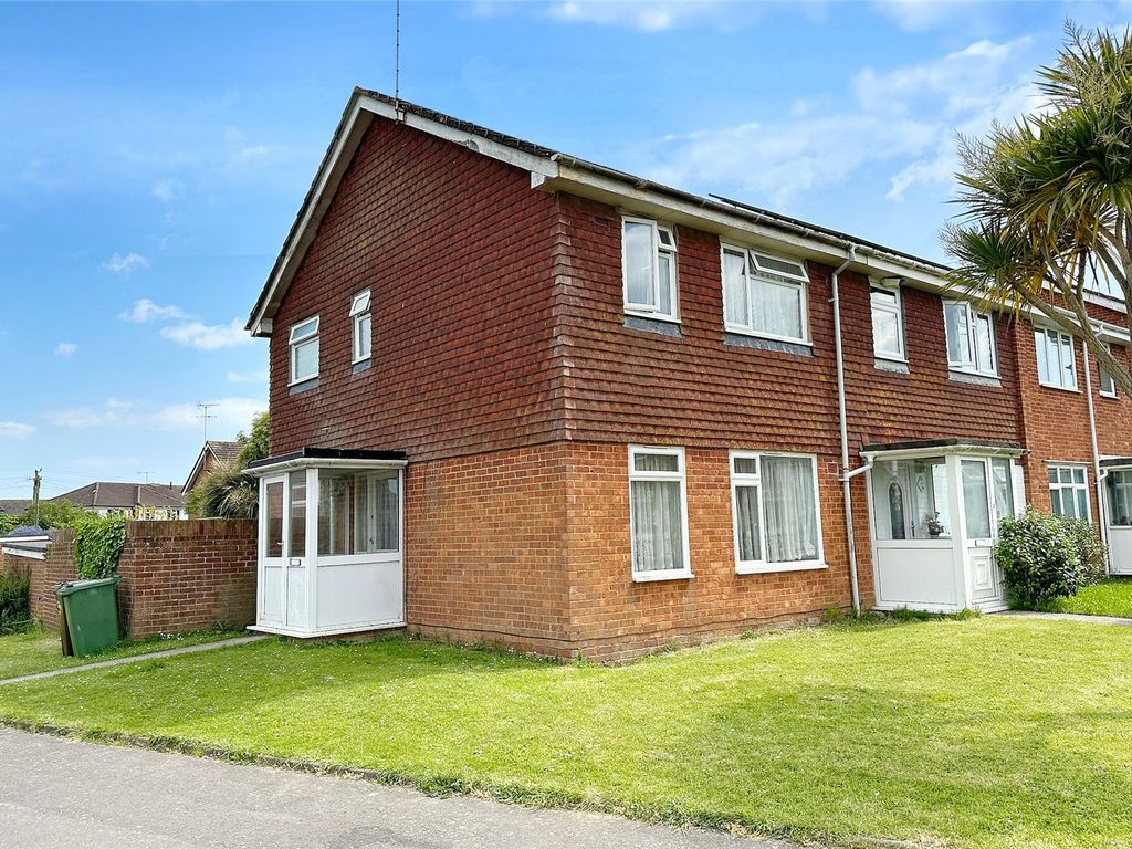 3 bed end terrace house for sale in Downview Way, Yapton, Arundel BN18, £265,000