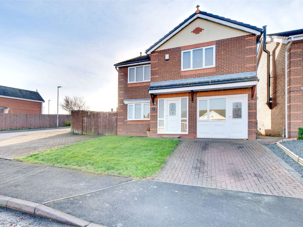 4 bed detached house for sale in Blackstone Court, Blaydon, Tyne And Wear NE21, £280,000