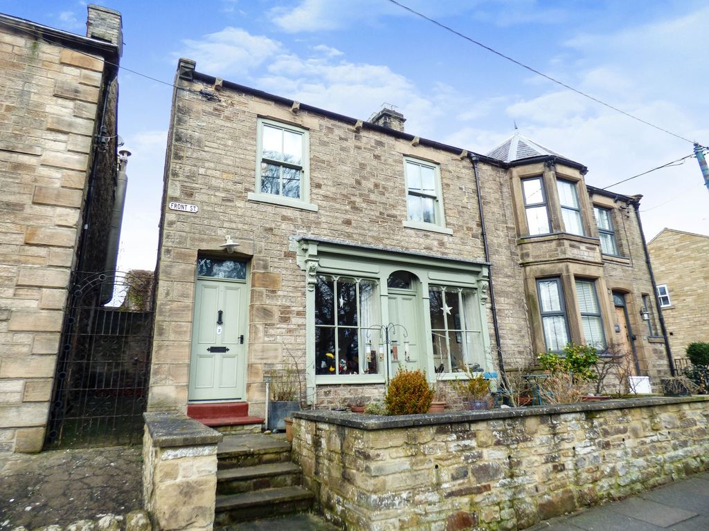 3 bed semi-detached house for sale in Front Street, Stanhope, Bishop Auckland DL13, £250,000