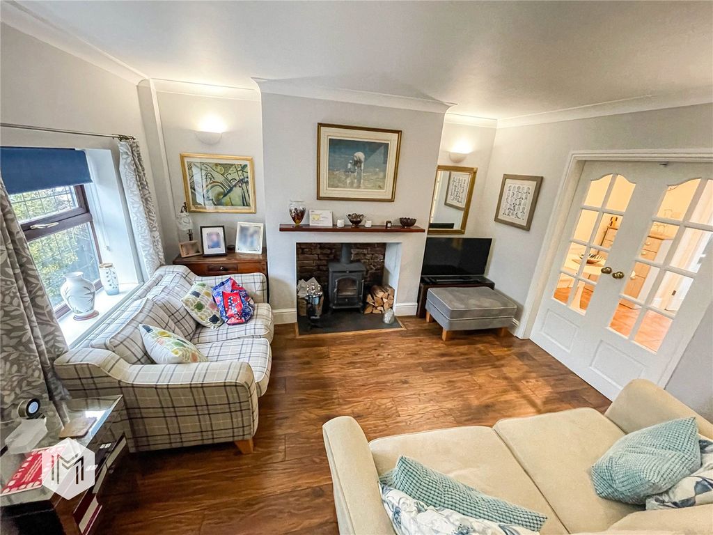 2 bed terraced house for sale in Warrington Road, Glazebury, Warrington, Cheshire WA3, £215,000