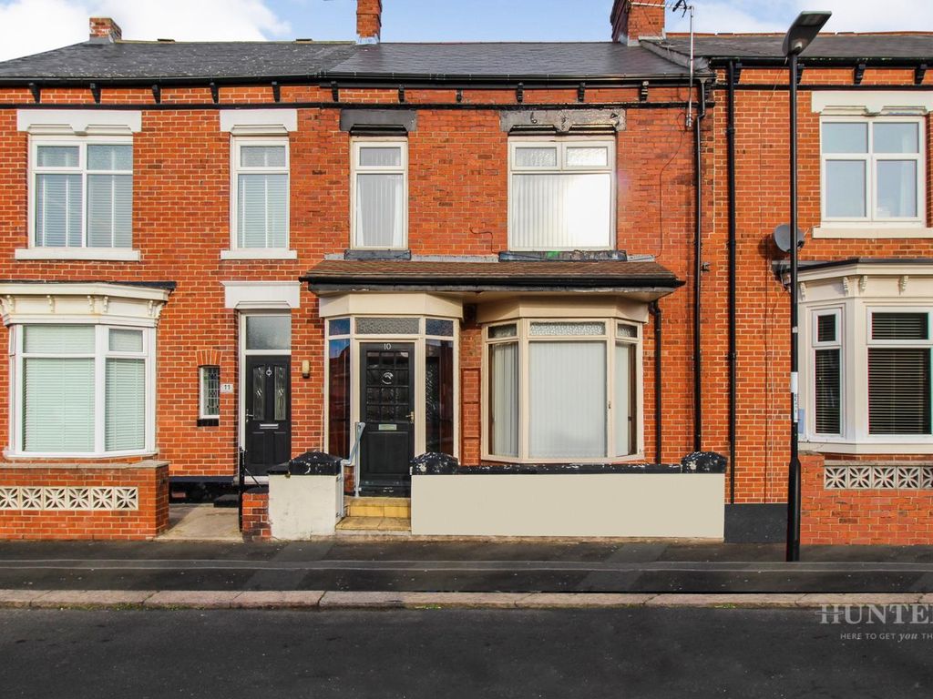 3 bed terraced house for sale in St. Andrews Terrace, Roker, Sunderland SR6, £185,000