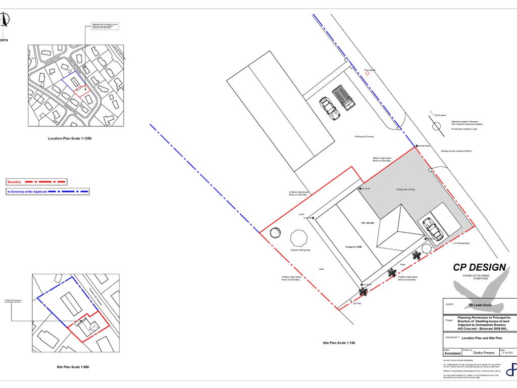 Land for sale in Building Plot, Rowans Hill Crescent, Stranraer DG9, £50,000
