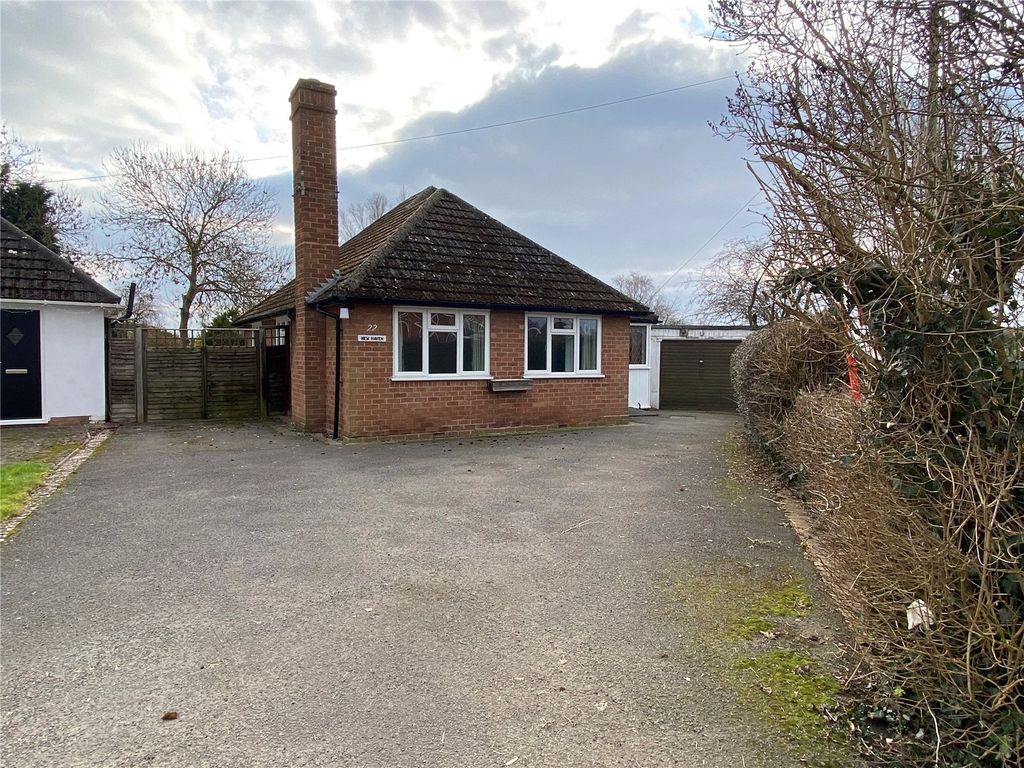 2 bed bungalow for sale in High Street, Wheaton Aston, Stafford, Staffordshire ST19, £240,000